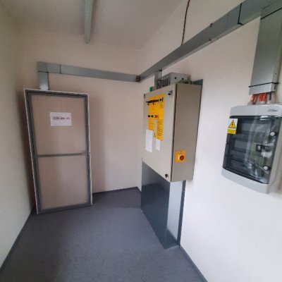 Osobní výtah Domov Na zámku Kyjovice - technické zázemí