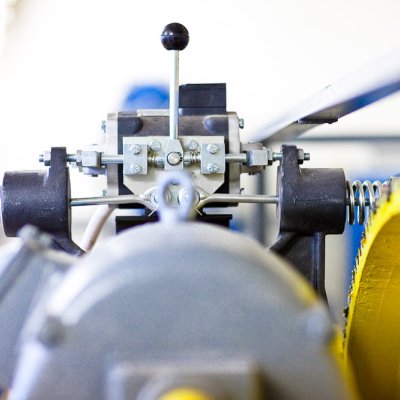 Páternoster VUT Brno - detail technického vybavení výtahu