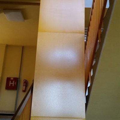 Jídelní výtah ZŠ Velké Meziříčí - pohled na šachtu na výtahu