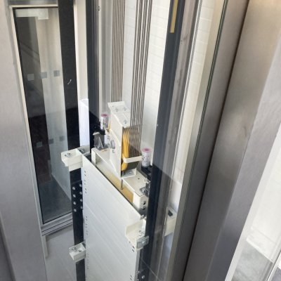 Výtah pro vozíčkáře - detail provedení